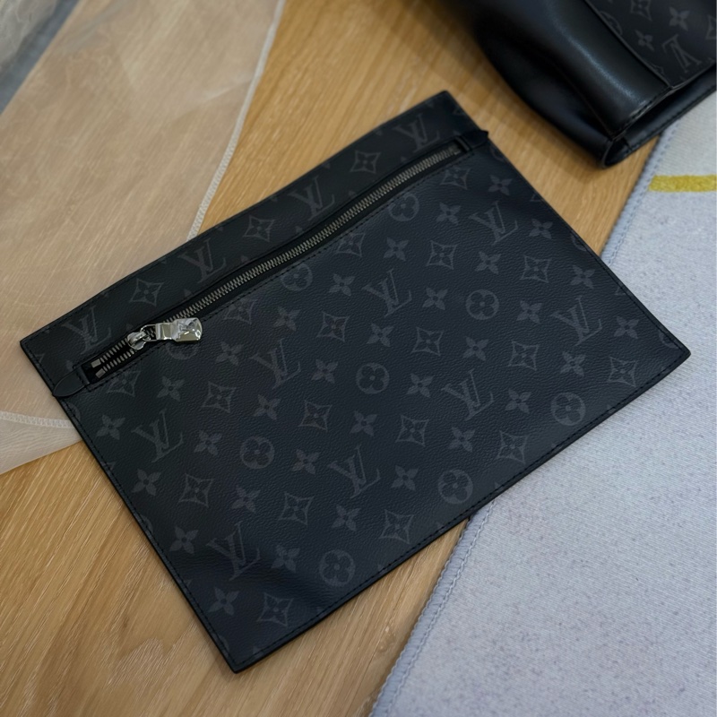 Lv grand sac 黑武士公事包 ✨最新晶片款-10