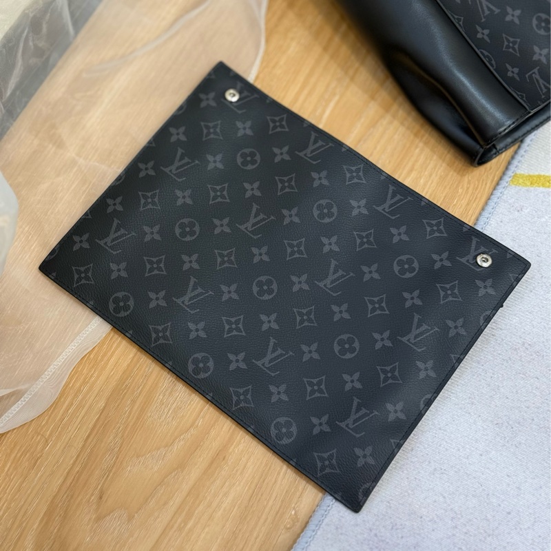 Lv grand sac 黑武士公事包 ✨最新晶片款-11