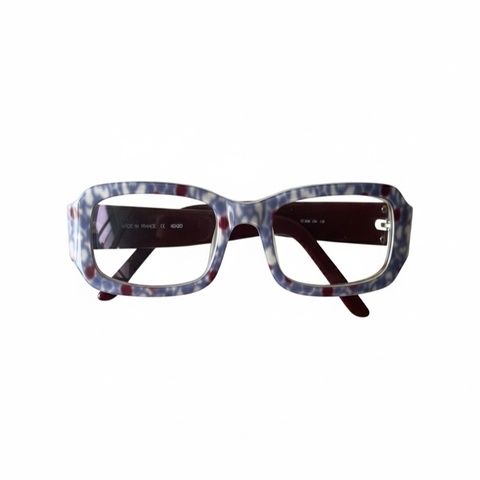 kenzo 法國製 花朵風方形眼鏡