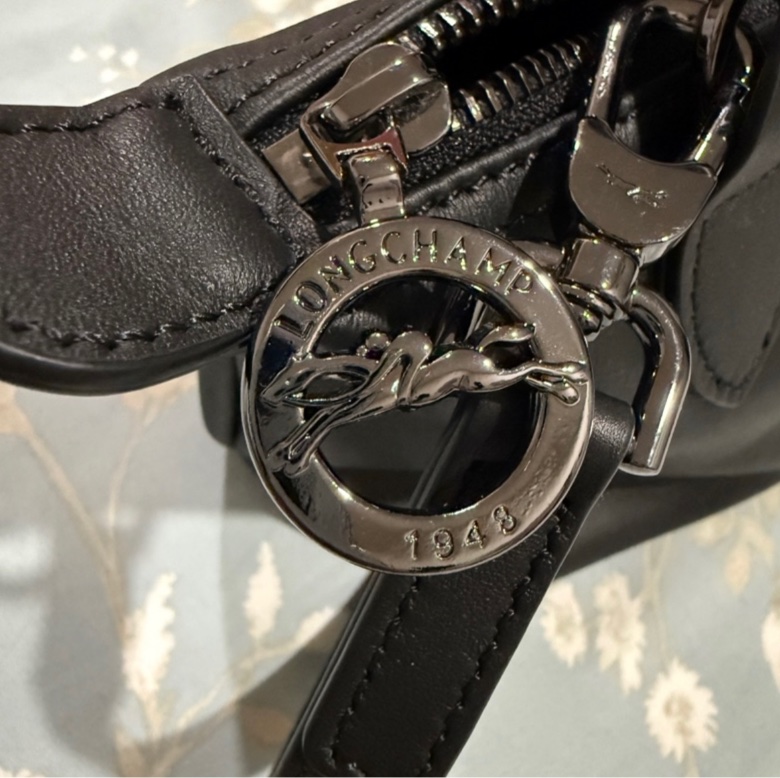 LE PLIAGE XTRA 手提包 XS 黑色 皮革-12