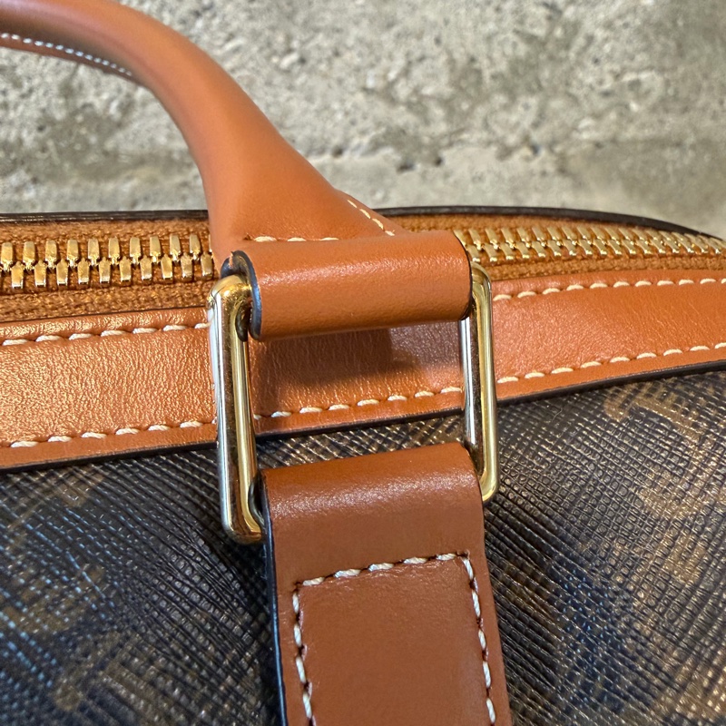 Celine Boston bag 手提斜背兩用 經典老花大波士頓包-15