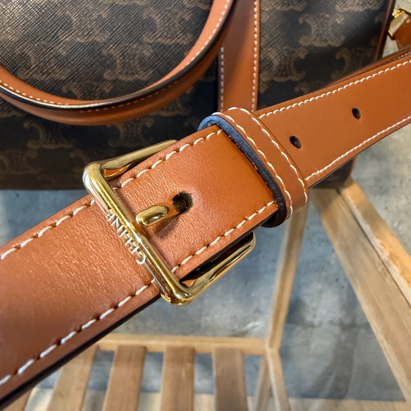 Celine Boston bag 手提斜背兩用 經典老花大波士頓包-21