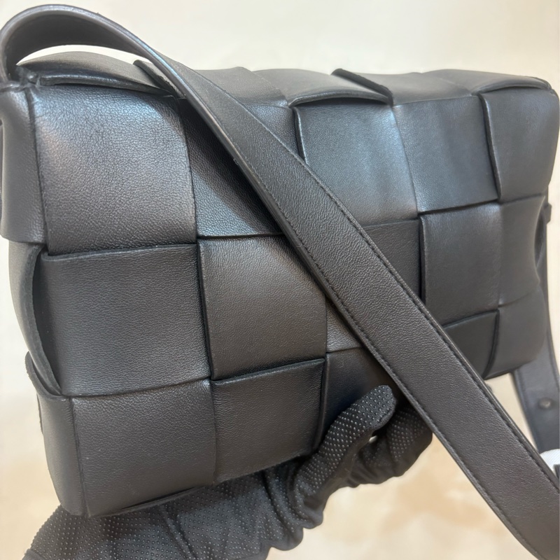 BOTTEGA VENETA BV 3*5 中型盒子包 黑色-3