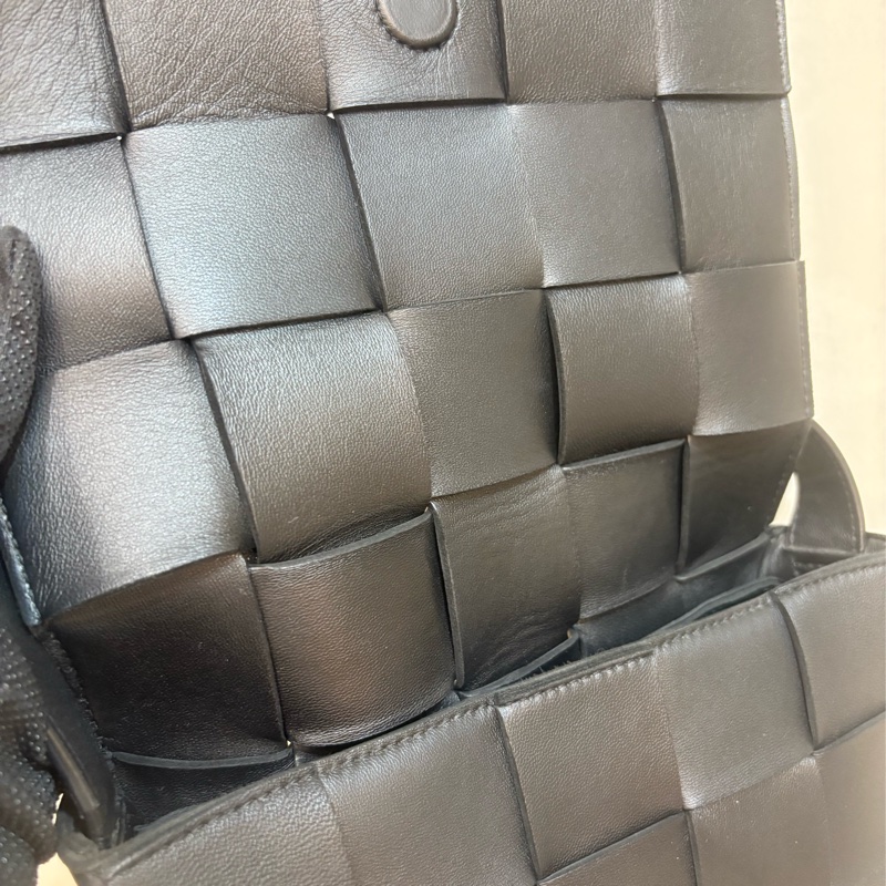 BOTTEGA VENETA BV 3*5 中型盒子包 黑色-5