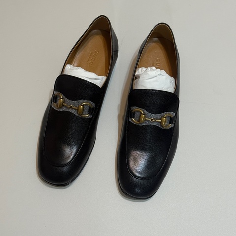 914intheair『全新閒置』Gucci 馬銜釦 樂福鞋 （建議23.5-24cm穿）工鞋 低跟鞋