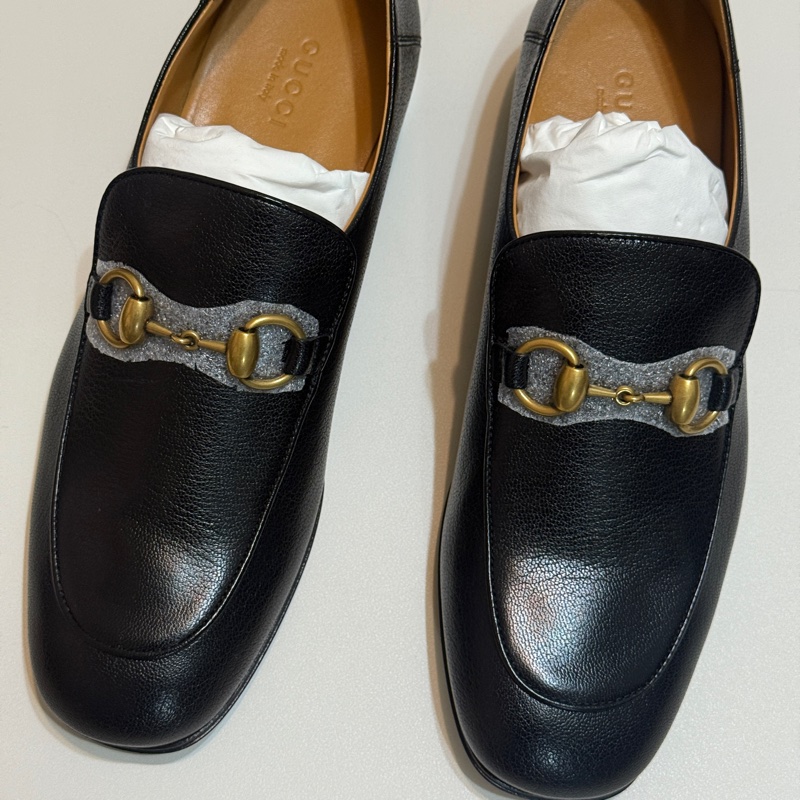 914intheair『全新閒置』Gucci 馬銜釦 樂福鞋 （建議23.5cm穿）工鞋 低跟鞋-1