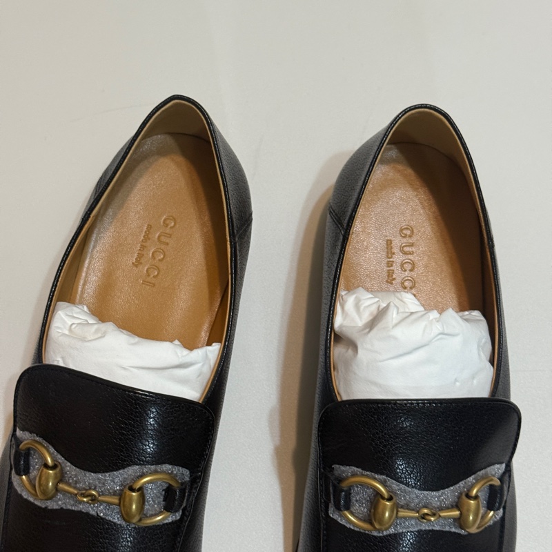 914intheair『全新閒置』Gucci 馬銜釦 樂福鞋 （建議23.5cm穿）工鞋 低跟鞋-2