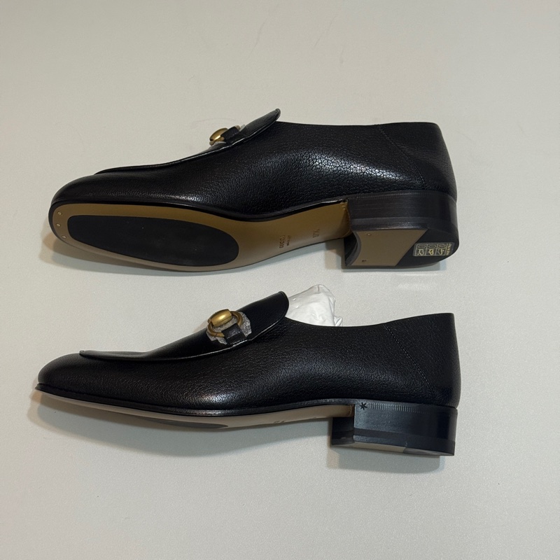 914intheair『全新閒置』Gucci 馬銜釦 樂福鞋 （建議23.5cm穿）工鞋 低跟鞋-3