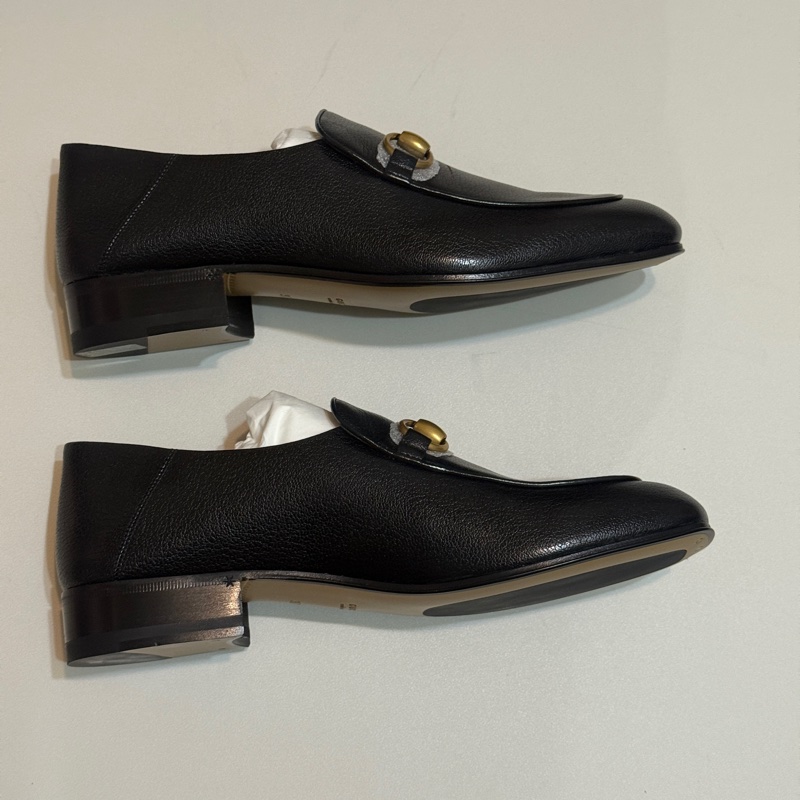 914intheair『全新閒置』Gucci 馬銜釦 樂福鞋 （建議23.5cm穿）工鞋 低跟鞋-4