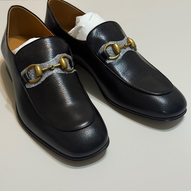 914intheair『全新閒置』Gucci 馬銜釦 樂福鞋 （建議23.5cm穿）工鞋 低跟鞋-7