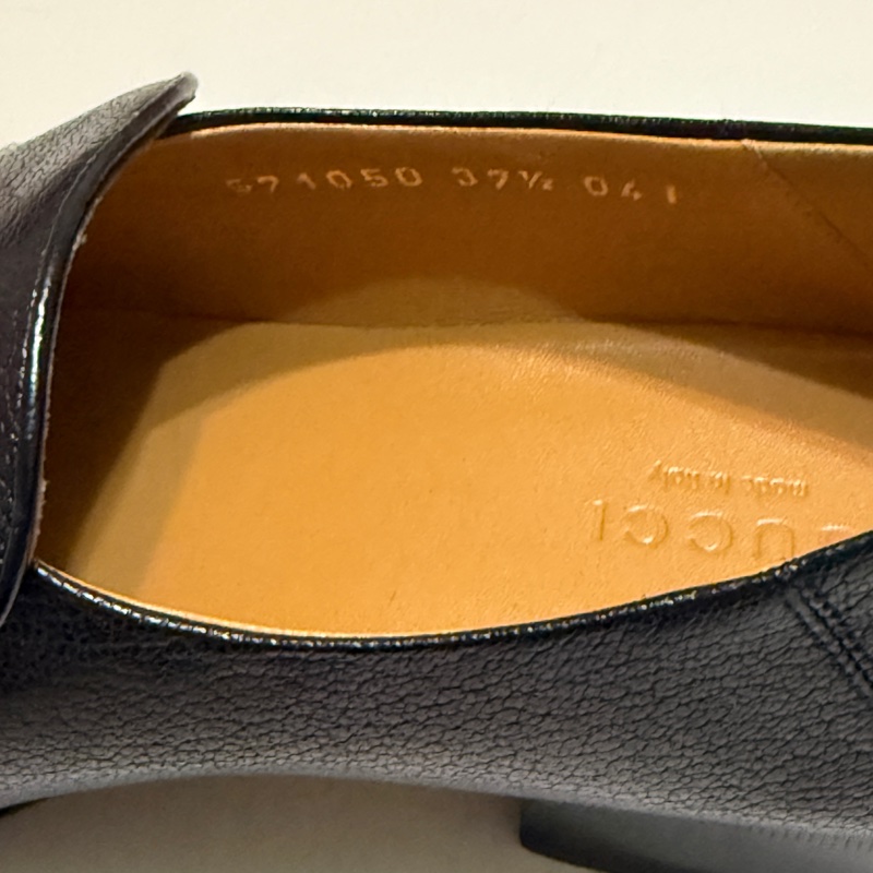 914intheair『全新閒置』Gucci 馬銜釦 樂福鞋 （建議23.5cm穿）工鞋 低跟鞋-10