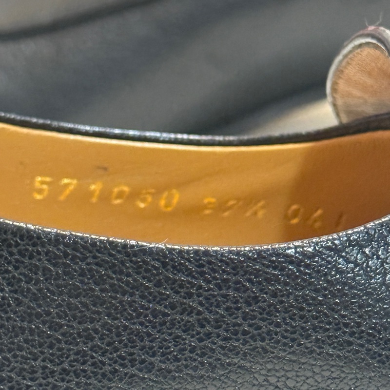 914intheair『全新閒置』Gucci 馬銜釦 樂福鞋 （建議23.5cm穿）工鞋 低跟鞋-12