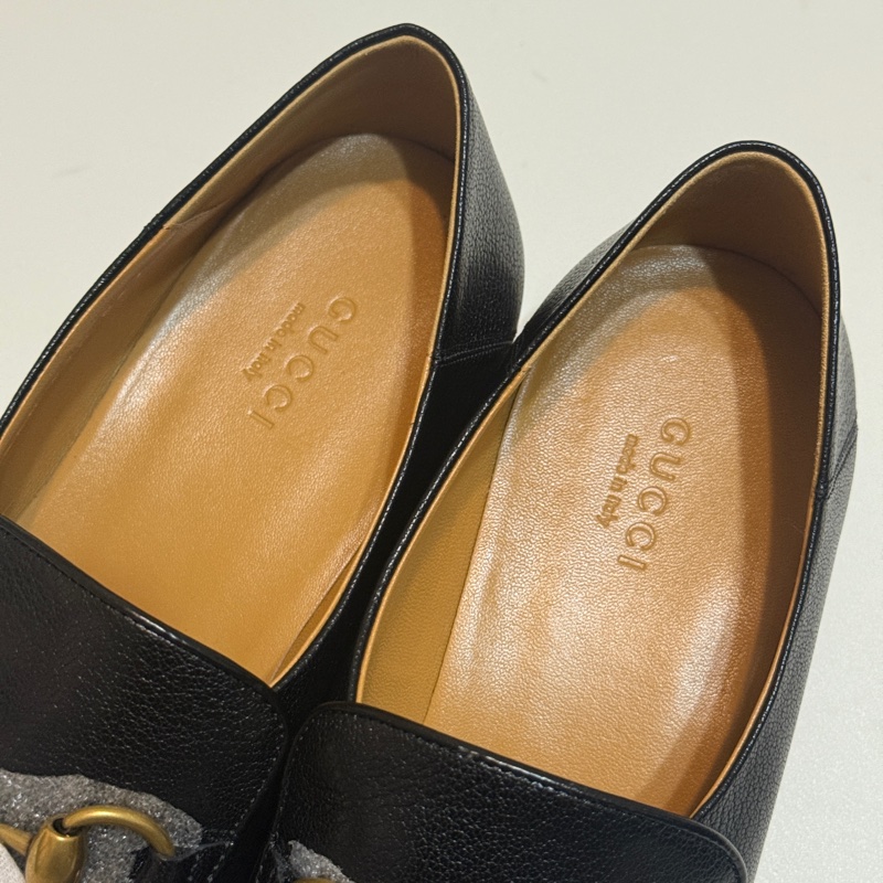 914intheair『全新閒置』Gucci 馬銜釦 樂福鞋 （建議23.5cm穿）工鞋 低跟鞋-14