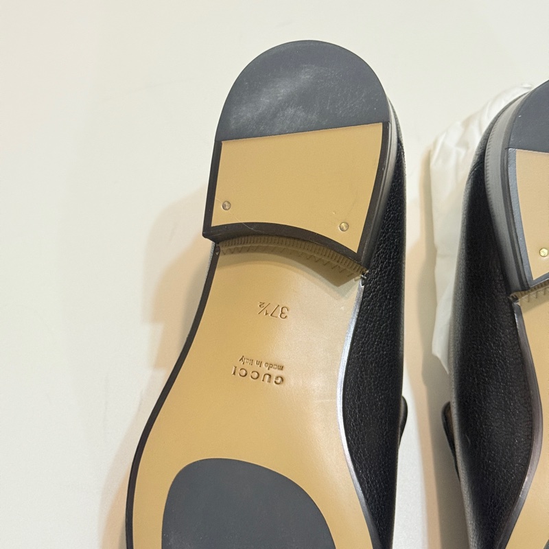 914intheair『全新閒置』Gucci 馬銜釦 樂福鞋 （建議23.5cm穿）工鞋 低跟鞋-17