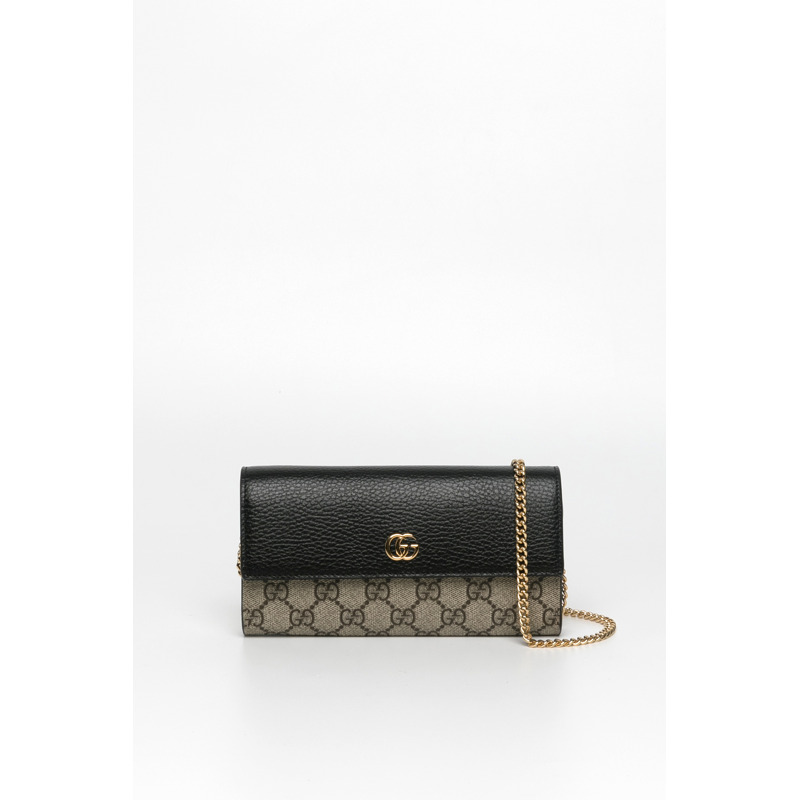 Gg Marmont 鏈條銀包-0