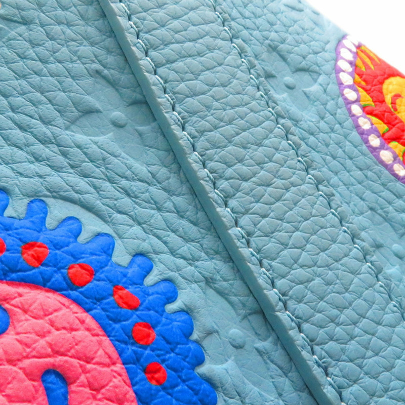 Louis Vuitton Boston Bag Monogram Taurillon LV×YK Bandouliere 50 M21713 in Yayoi Kusama Colloration-9