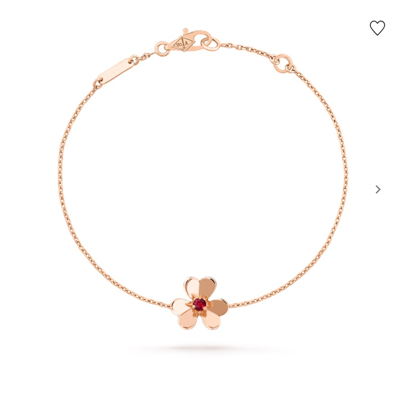 ✨梵克雅寶 三葉草紅寶石手鏈 2025年全套 專櫃已漲價 99新-0