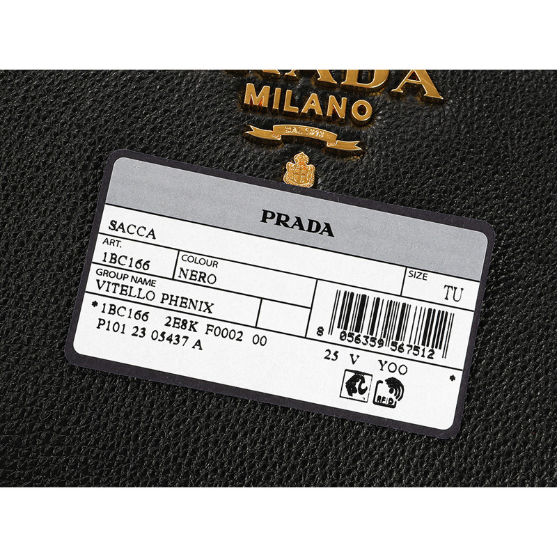 PRADA 女士單肩包 24SS (1BC166 2E8K NERO)-16