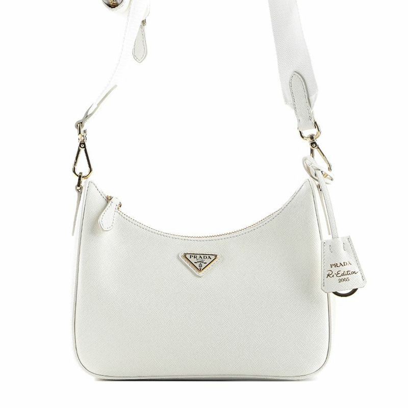 PRADA 復刻版 Saffiano 單肩包-0