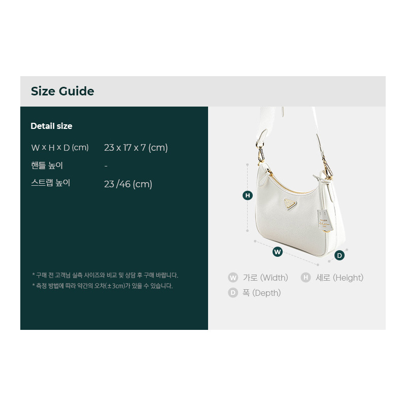 PRADA 復刻版 Saffiano 單肩包-2