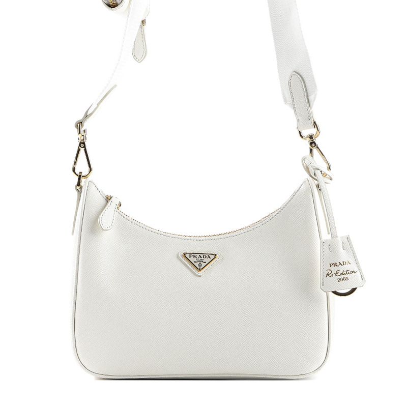 PRADA 復刻版 Saffiano 單肩包-3
