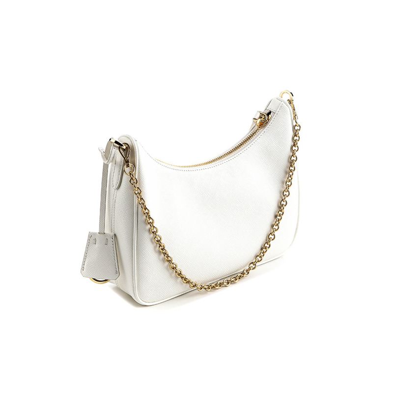 PRADA 復刻版 Saffiano 單肩包-6