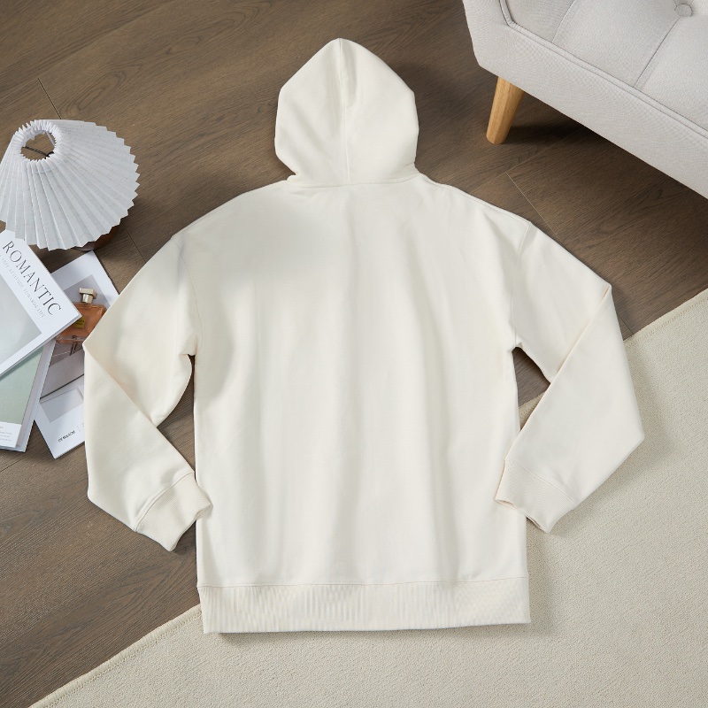 ❤️LOEWE 秋冬百搭 白色帶帽衫-8