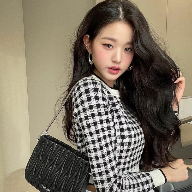 ❤️ MIU MIU  張員瑛同款 時尚毛衣-1