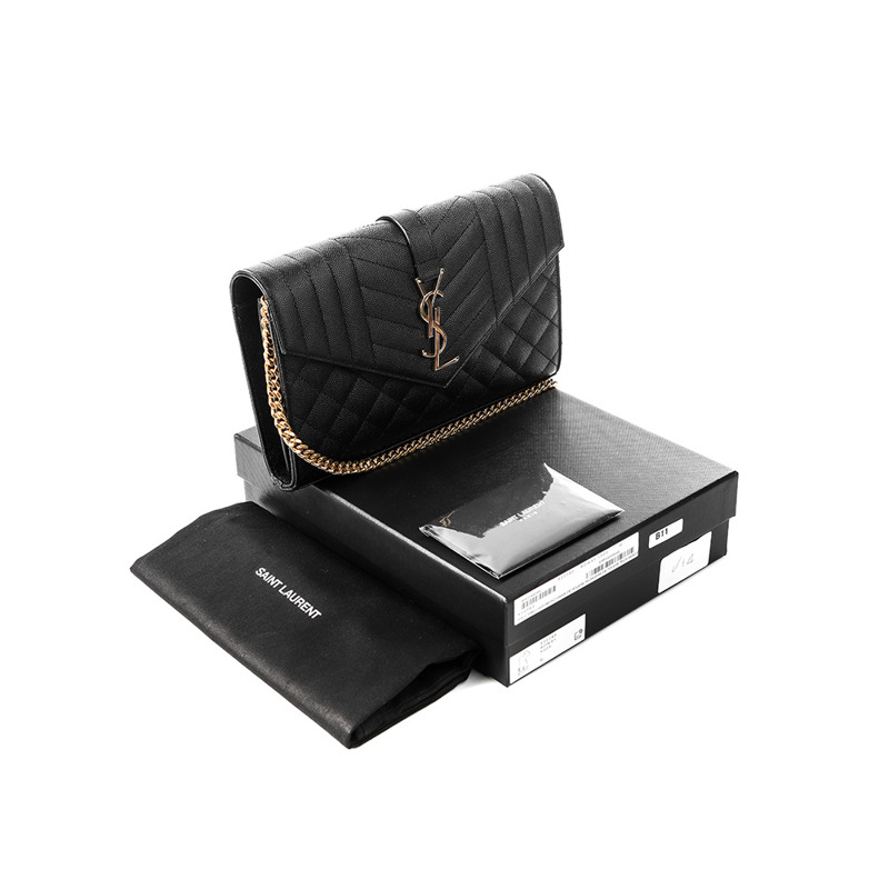 SAINT LAURENT 24SS Monogram 信封斜背包-14