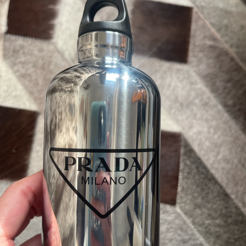 PRADA水壺，銀色-8