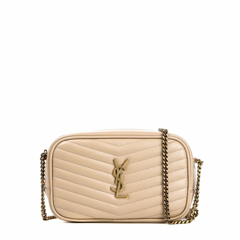 SAINT LAURENT 路易威登女士 Loo 迷你斜背包 24SS (748849 DV707 2721)-0