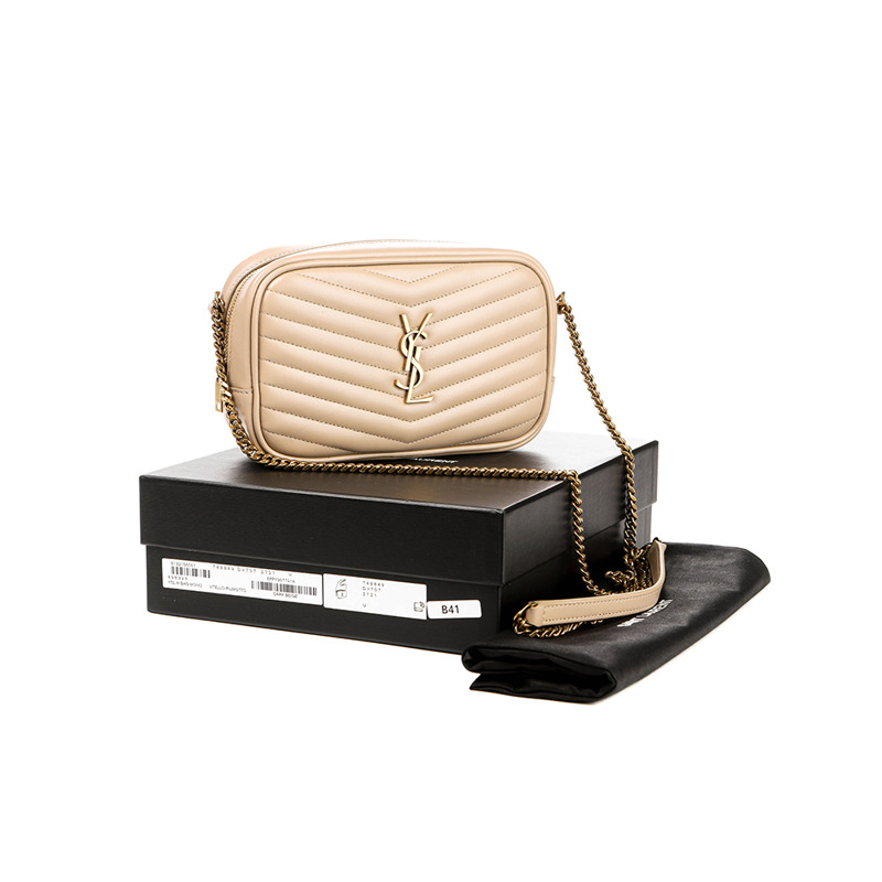 SAINT LAURENT 路易威登女士 Loo 迷你斜背包 24SS (748849 DV707 2721)-14