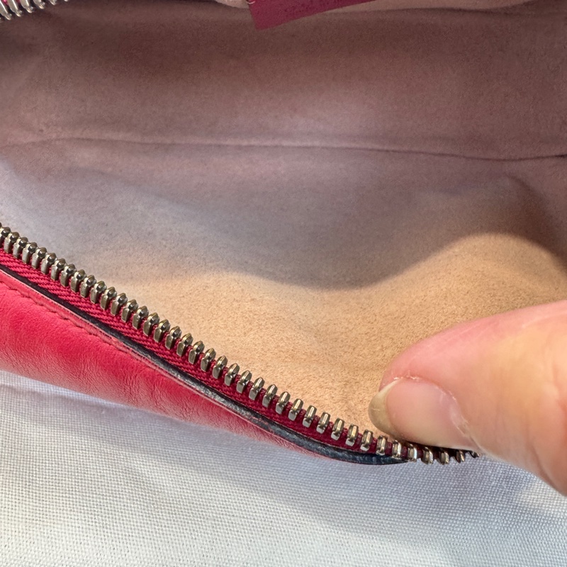 GUCCI 牛皮馬夢447632 MARMONT相機包 斜背包24cm包況極好🥳-11