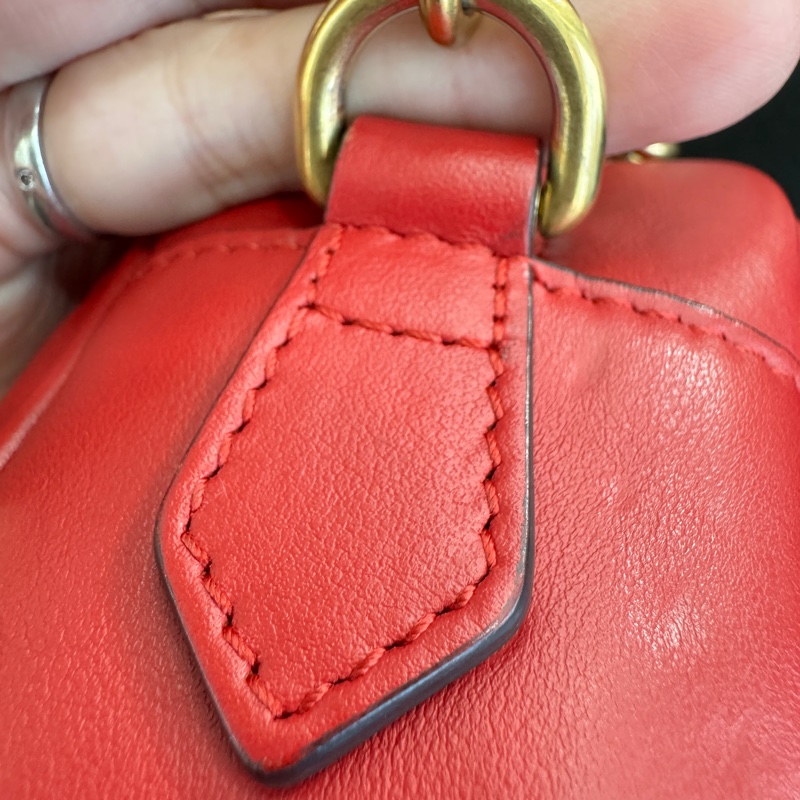 GUCCI 牛皮馬夢447632 MARMONT相機包 斜背包24cm包況極好🥳-21