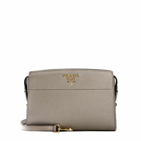 PRADA 女士單肩包 24SS (1BH104 2EDV ARGILLA)