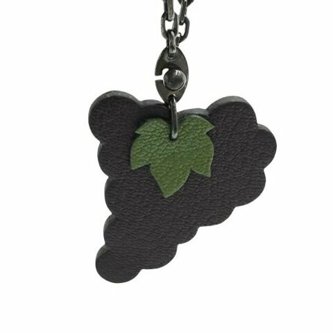 【美收精品】HERMES 葡萄吊飾 C-73