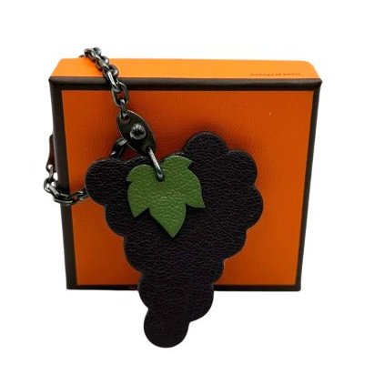【美收精品】HERMES 葡萄吊飾 C-73-7