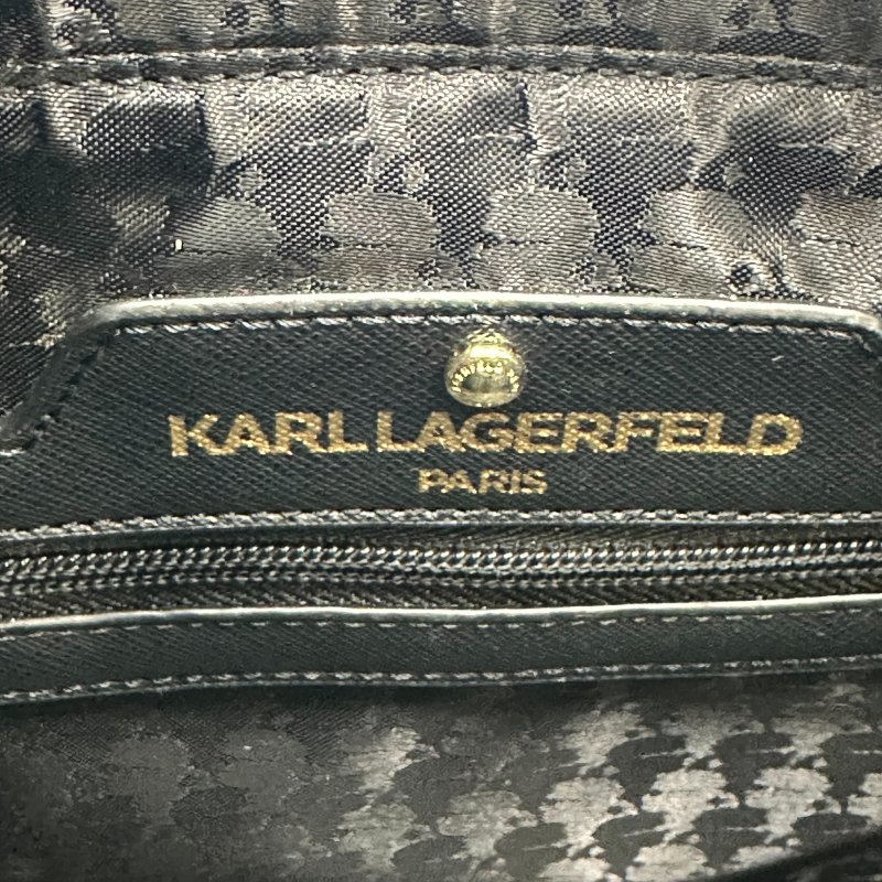 【美收精品】KARL LAGERFELD 白色手提肩背包 C-74-10