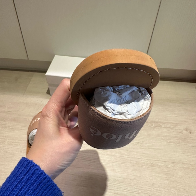 Chloé Kids logo 印花涼拖鞋 38 粉色-6