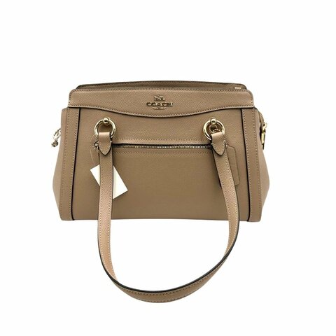 【美收精品】coach 粉色肩背包 C-76