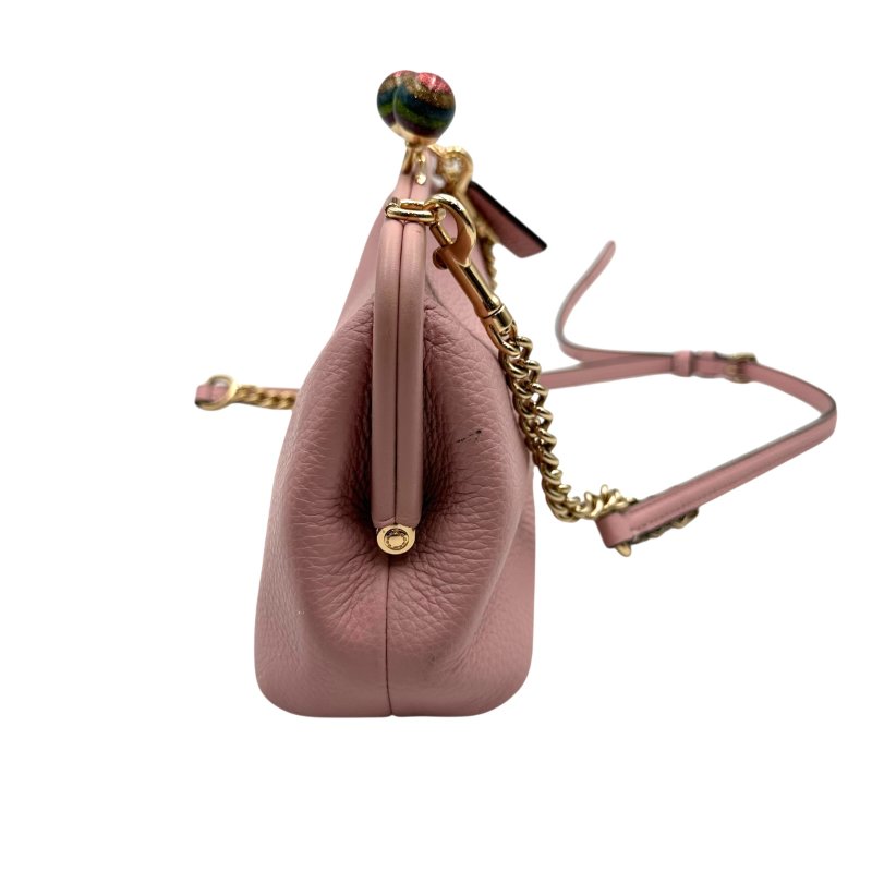 【美收精品】coach 粉色手提包 C-77-3