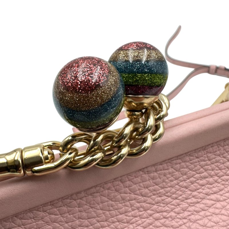 【美收精品】coach 粉色手提包 C-77-8