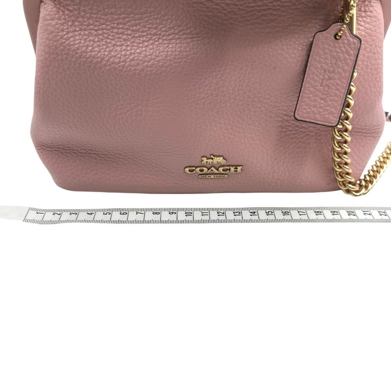 【美收精品】coach 粉色手提包 C-77-11