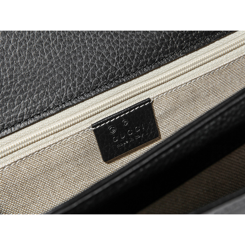 GUCCI 24秋冬 GG互扣鏈條單肩包-18