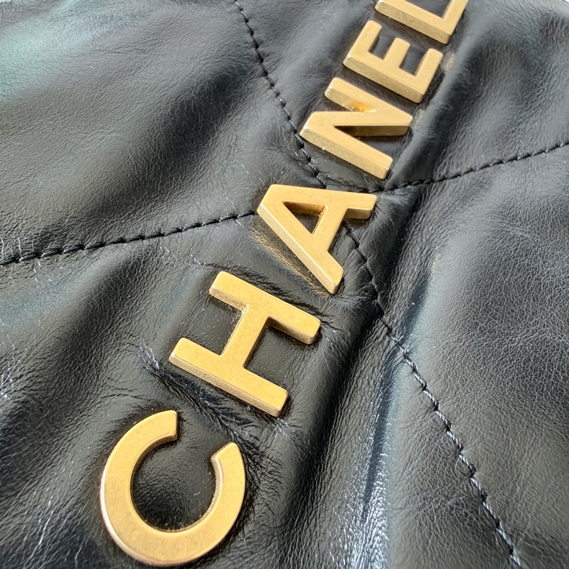 台灣購證🍀Chanel✨mini 22bag 迷你Hobo包-18