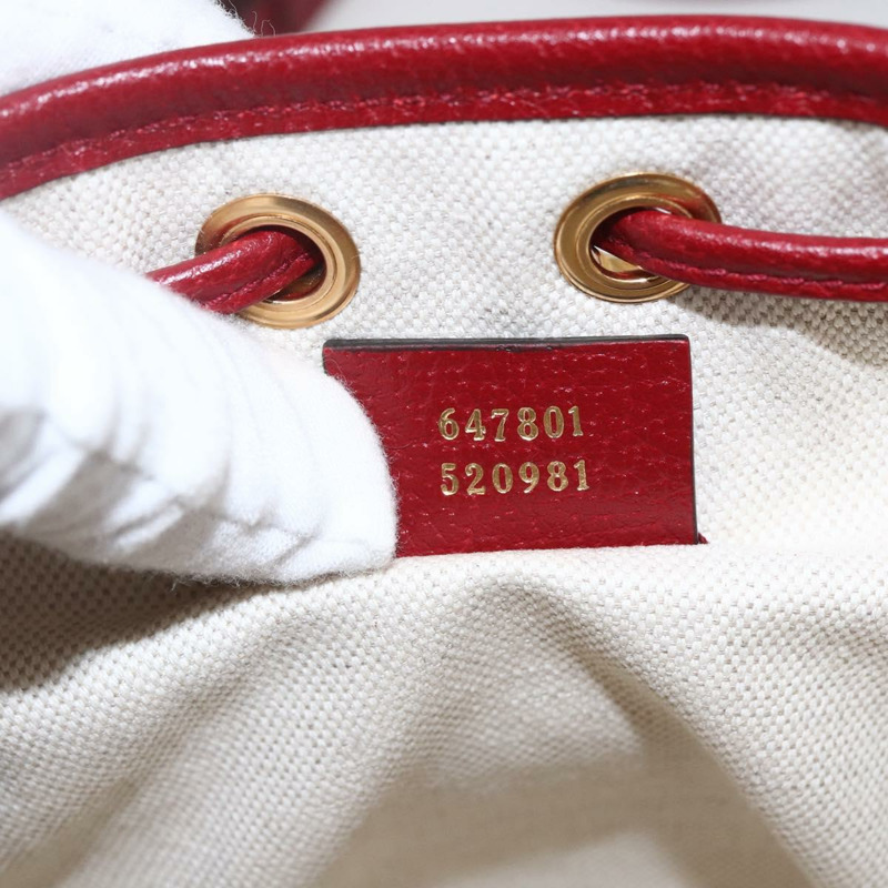 【日本直送】GUCCI Micro GG Supreme哆啦A夢肩包 PVC 米色 647801 正品 159307SAM-10