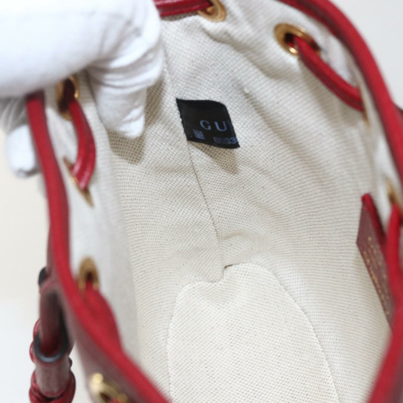 【日本直送】GUCCI Micro GG Supreme哆啦A夢肩包 PVC 米色 647801 正品 159307SAM-19