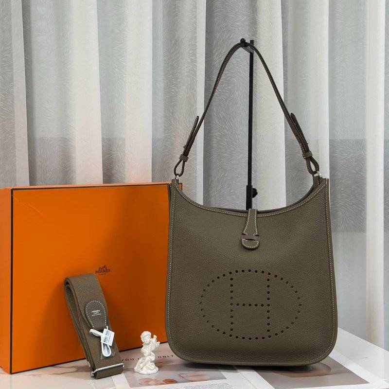 HERMES Evelyne 29 - 灰銀 W-0