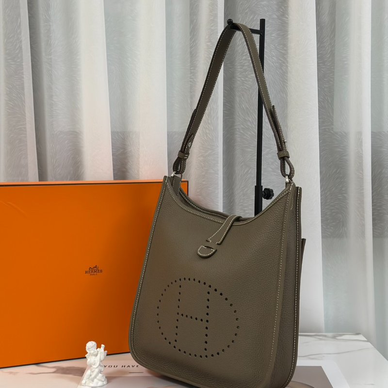 HERMES Evelyne 29 - 灰銀 W-3