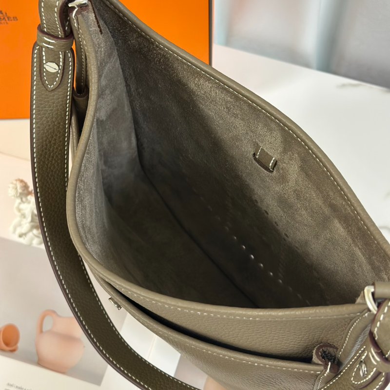 HERMES Evelyne 29 - 灰銀 W-5